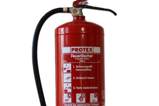 Protex Pulverfeuerlöscher – 6 Liter