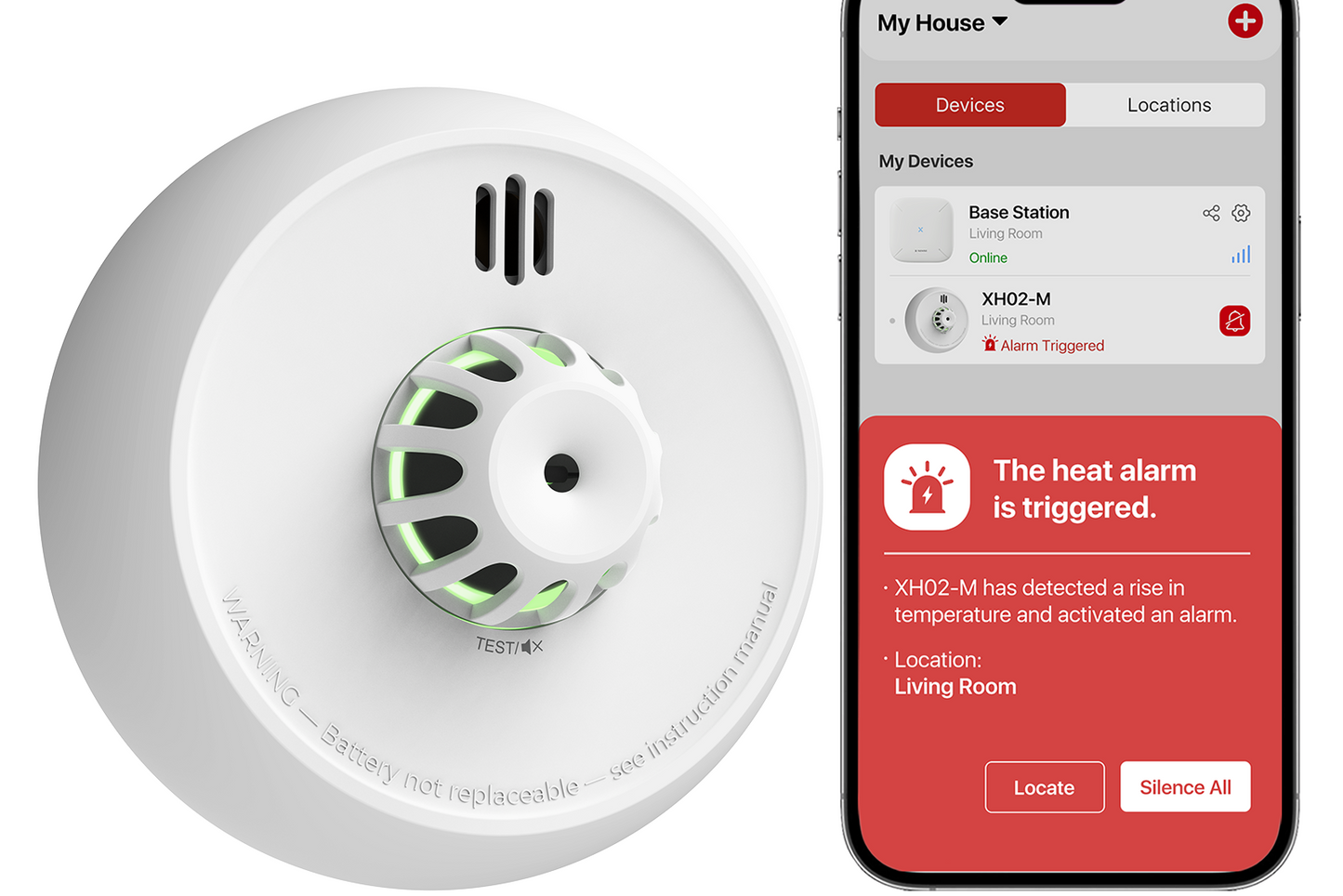 X-Sense XH02-M Hitzemelder